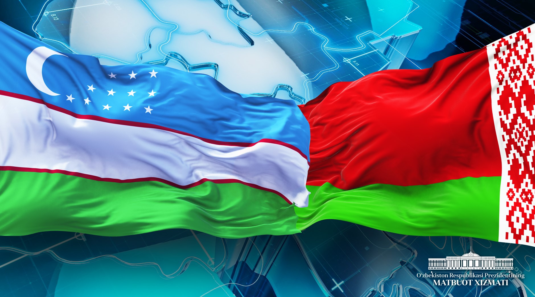 Shavkat Mirziyoyev congratulates the President of Belarus