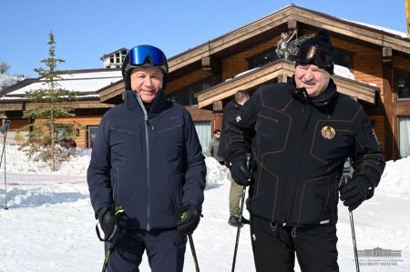 Leaders of Uzbekistan and Belarus Meet at Amirsoy Mountain Resort