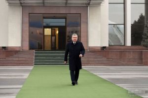 The President leaves for Khorezm