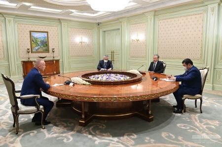 President Receives the Russian Company «Uralkhim» CEO
