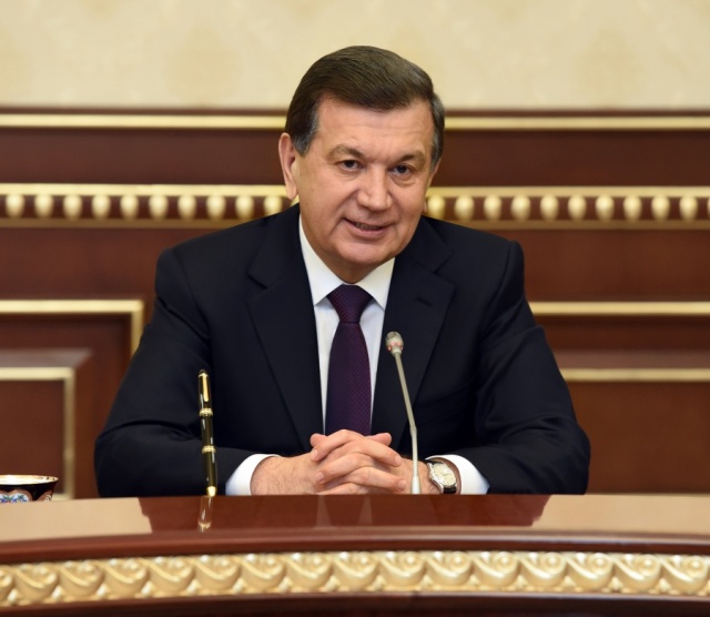 President Shavkat Mirziyoyev receives EBRD President