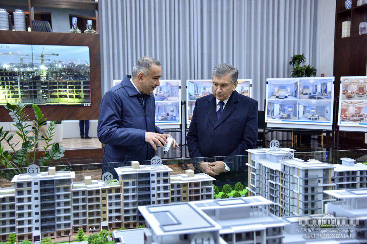 Tashkent City construction is under constant attention of the President