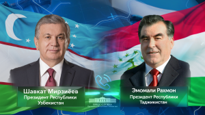 Uzbekistan’s President congratulates Emomali Rahmon on victory in elections