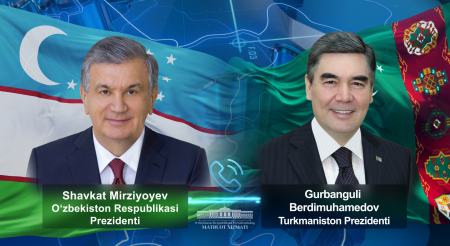 O‘zbekiston va Turkmaniston yetakchilari ko‘p qirrali hamkorlikni yanada mustahkamlash muhimligini ta’kidladilar