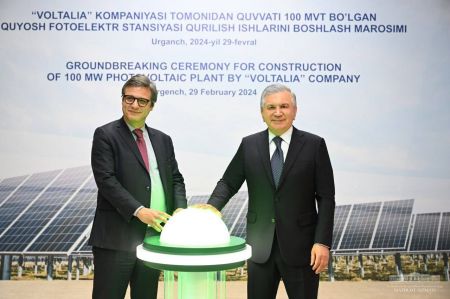 В Тупраккалинском районе началось строительство солнечной электростанции