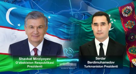 O‘zbekiston va Turkmaniston Prezidentlari strategik sheriklikni yanada kengaytirish masalalarini muhokama qildilar