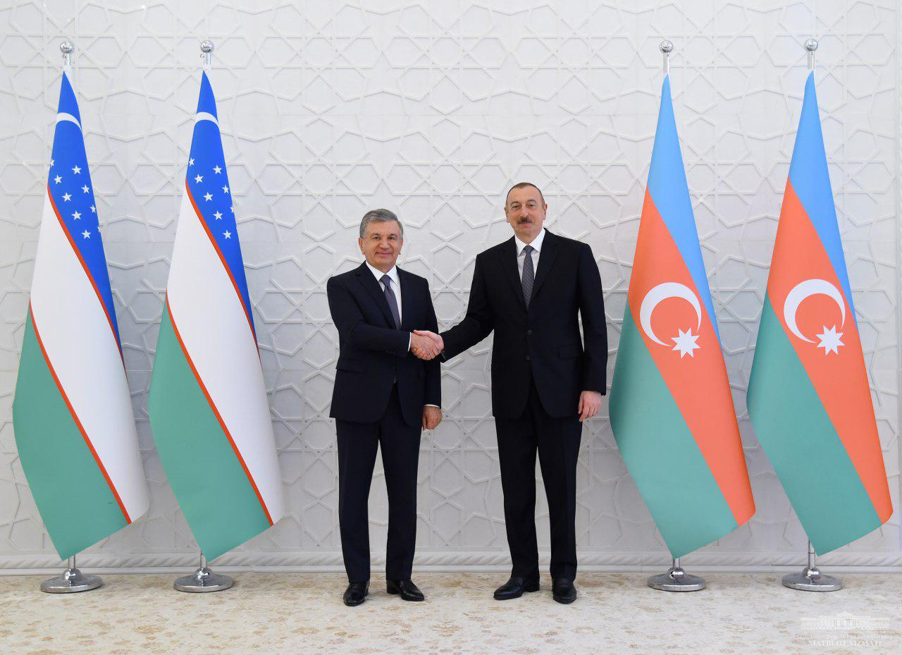 Состоялась встреча Президентов Узбекистана и Азербайджана 