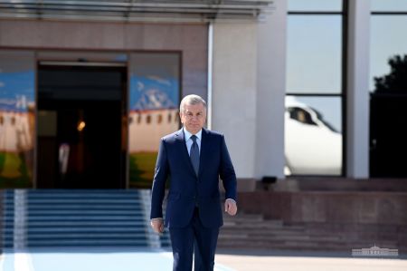 Uzbek President Leaves for Samarkand