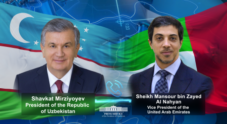 Uzbek President and UAE Vice-President Discuss the Prospects of Developing  Multifaceted Cooperation