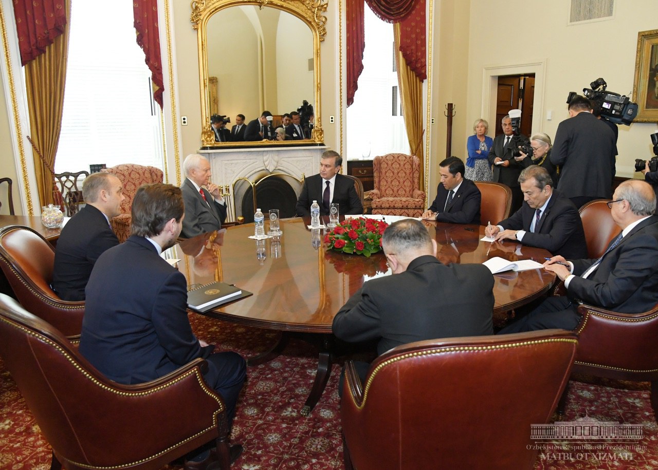 Prezident Shavkat Mirziyoyevning senator Orrin Xetch bilan suhbati yorqin taassurot qoldirdi
