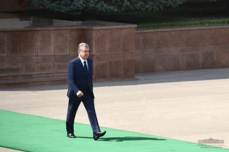 Shavkat Mirziyoyev Left for Turkmenistan