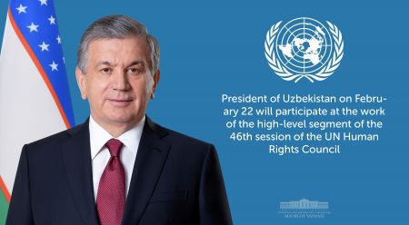 President of Uzbekistan to Speak at the Session of the United Nations Human Rights Council