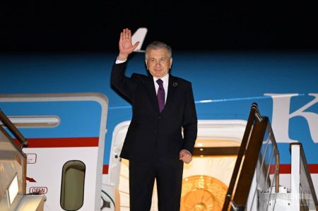 Рабочий визит Президента Узбекистана завершился