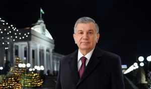 Новогоднее поздравление Президента Республики Узбекистан Шавката Мирзиёева народу Узбекистана