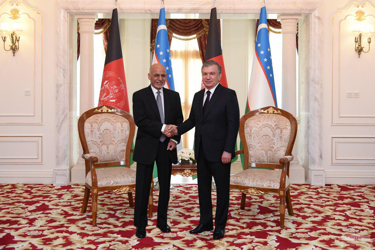 Presidents of Uzbekistan and Afghanistan hold talks in Bishkek 