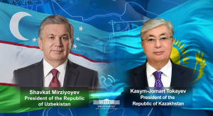 Shavkat Mirziyoyev speaks with Kasym-Jomart Tokayev over the phone