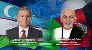 Uzbekistan’s President speaks by phone with Afghan counterpart