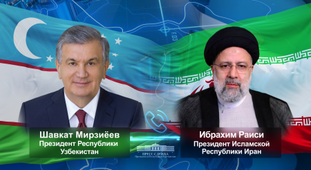 Президент Ирана искренне поздравил лидера Узбекистана с победой на выборах