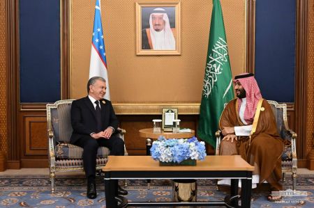 President of Uzbekistan and Crown Prince of Saudi Arabia Discuss Further Development of Full-Scale Partnership Relations