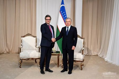 Президент Узбекистана поддержал планы по расширению партнерства с компанией «Voltalia»