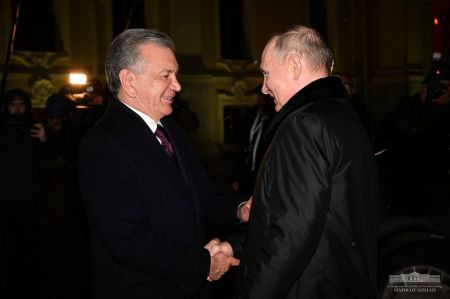 Рабочий визит Президента Узбекистана в Россию завершился
