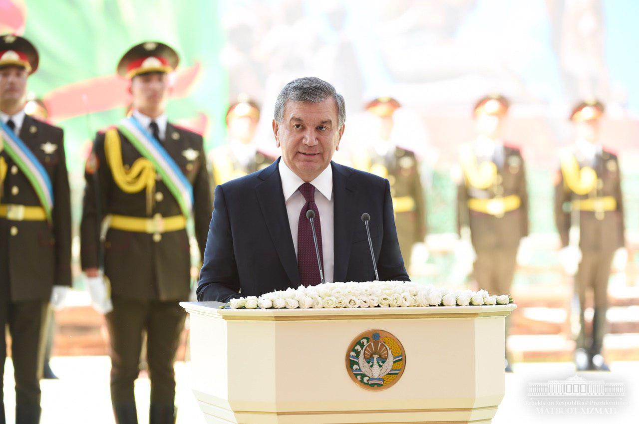 Выступление Президента Республики Узбекистан Шавката Мирзиёева на торжественной церемонии, посвященной  9 мая – Дню Памяти и Почестей