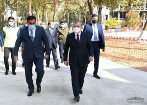 Shavkat Mirziyoyev visits the University of Geological Sciences