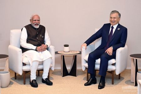 Лидеры Узбекистана и Индии отметили важность расширения инвестиционного сотрудничества