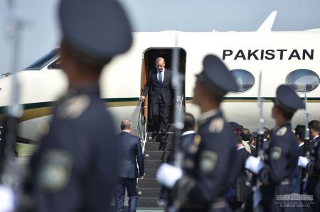 Prime Minister of Pakistan Arrives at the SCO Summit