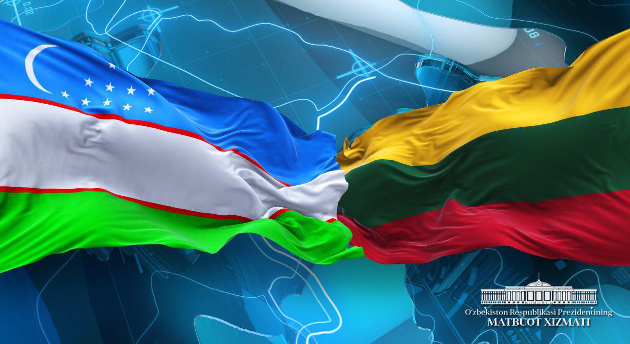 Shavkat Mirziyoyev congratulates the President of Lithuania