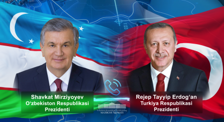 O‘zbekiston Prezidenti Turkiya Prezidentini qutlug‘ yoshi bilan samimiy tabrikladi