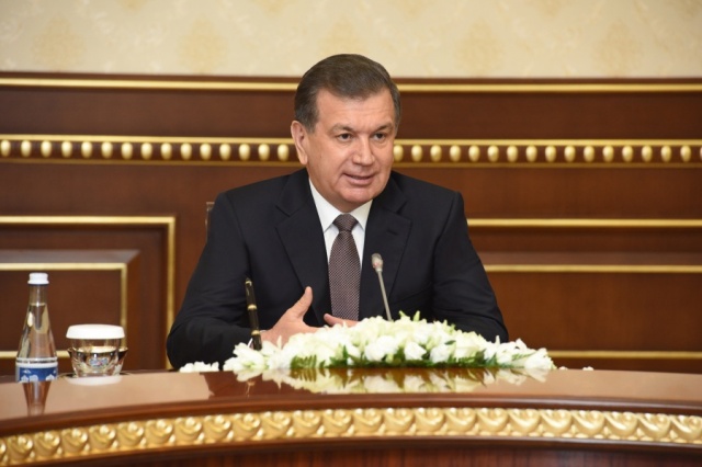 Shavkat Mirziyoyev received foreign minister of Turkey