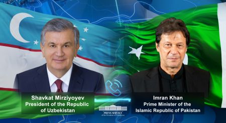 Leaders of Uzbekistan and Pakistan Discuss Expanding Mutually Beneficial Cooperation