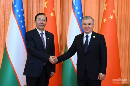 Ўзбекистон Президенти «State Grid» йирик энергетика холдинги раиси билан учрашди