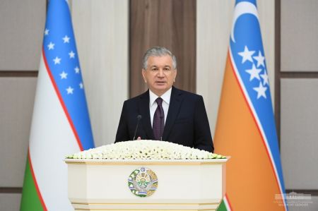 President Shavkat Mirziyoyev Participates in the Session of the Joqargy Kenes of the Republic of Karakalpakstan