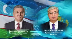 Presidents of Uzbekistan and Kazakhstan speak by phone