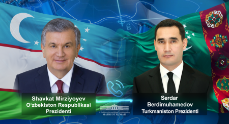 O‘zbekiston Prezidenti Turkmaniston Prezidenti bilan amaliy hamkorlikni rivojlantirishning dolzarb masalalarini muhokama qildi