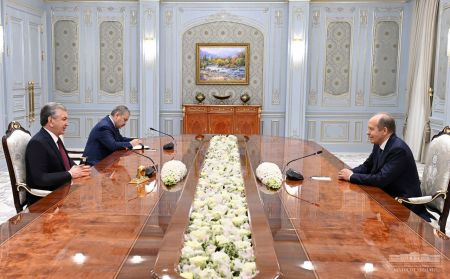 Ўзбекистон Республикаси Президенти Россия Федерацияси делегациясини қабул қилди