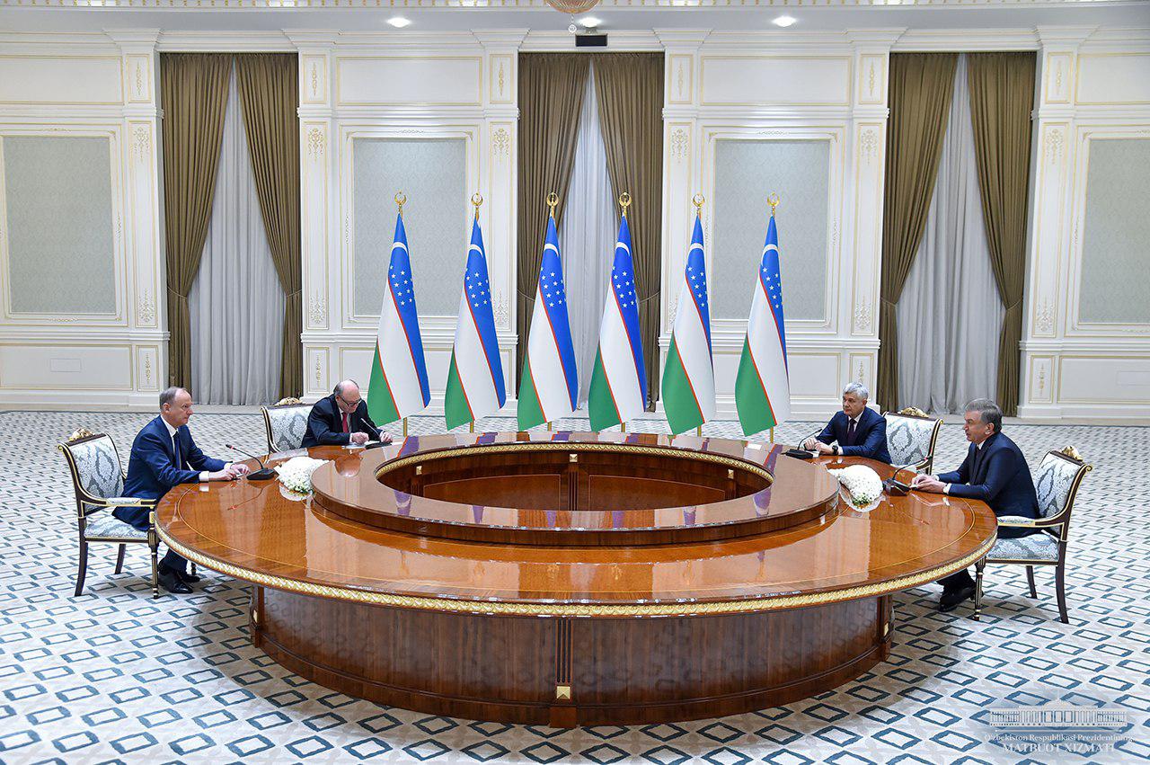 The President receives Secretary of Russia’s Security Council 