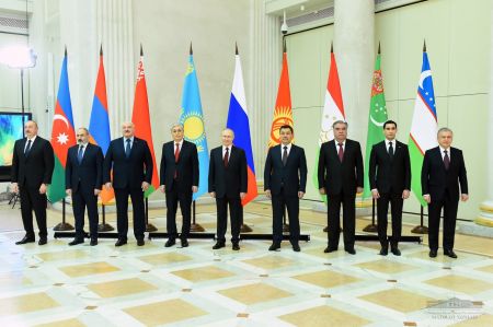 President of Uzbekistan Attends the Informal CIS Summit