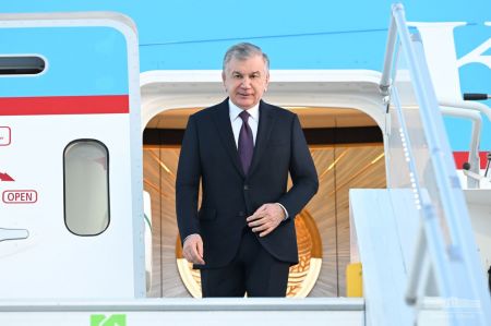The President of Uzbekistan Arrives on a Working Visit to Germany