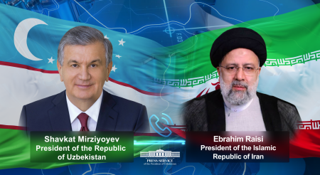Iranian President Congratulates Uzbek Leader on his Election Victory