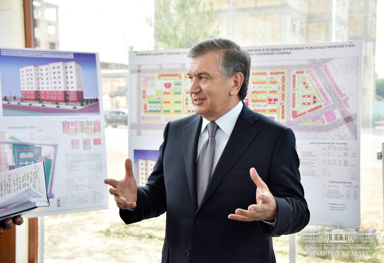 50 apartment buildings will be built in Andijan