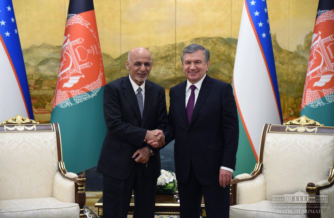 Presidents of Uzbekistan and Afghanistan hold negotiations