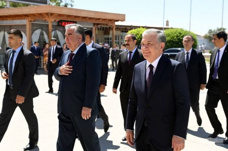 Presidents Viewed the Khiva Sights