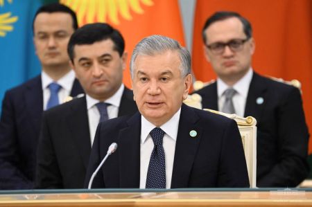 Выступление Президента Республики Узбекистан Шавката Мирзиёева на заседании Совета глав государств Организации тюркских государств