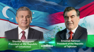 Presidents of Uzbekistan, Tajikistan talk over the phone