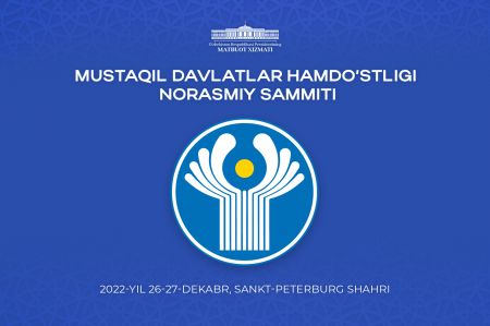 O‘zbekiston Respublikasi Prezidenti MDHning norasmiy sammitida ishtirok etadi