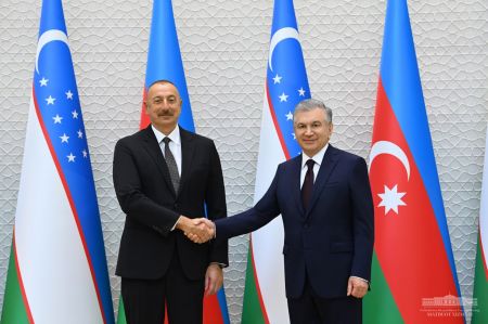 Состоялась торжественная церемония встречи Президента Азербайджанской Республики