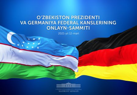 O‘zbekiston va Germaniya yetakchilarining sammiti bo‘lib o‘tadi